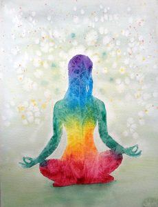 Yoga watercolor