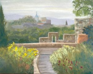 View on Avignon from Villeneuve